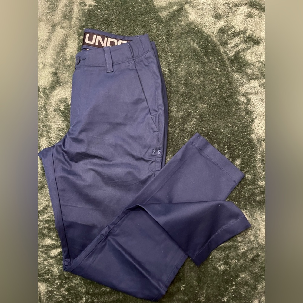 Under Armour Showdown Tapered Chino Pants - Blue, 30 x 30